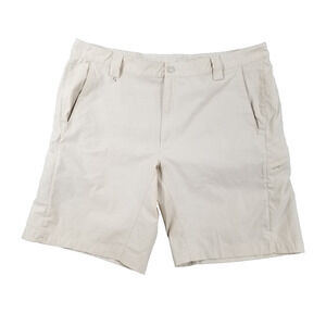 Reel Legends Shorts Mens 42 Nylon Spandex Utility Lightweight Outdoor Fishing